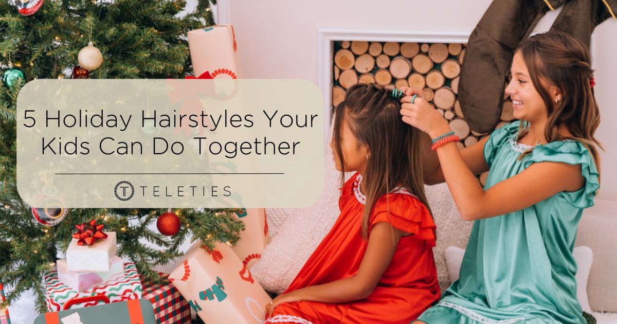 Holiday Hairstyles Your Kids Can Do Together