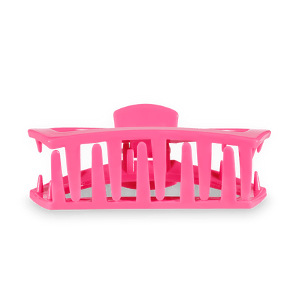 Open Paradise Pink Large Hair Clip - Large Hair Clip - TELETIES 2