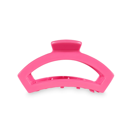 Open Paradise Pink Small Hair Clip - Small Hair Clip - TELETIES 