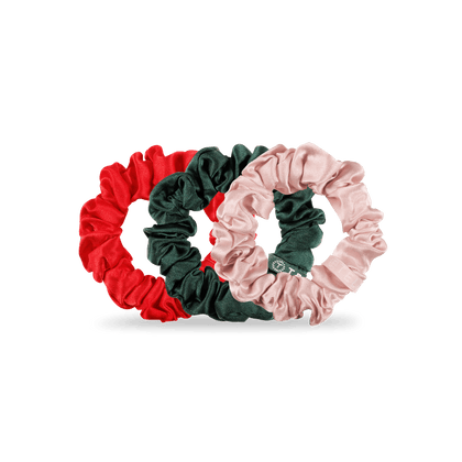 Poinsettia - Large Scrunchie - TELETIES 1