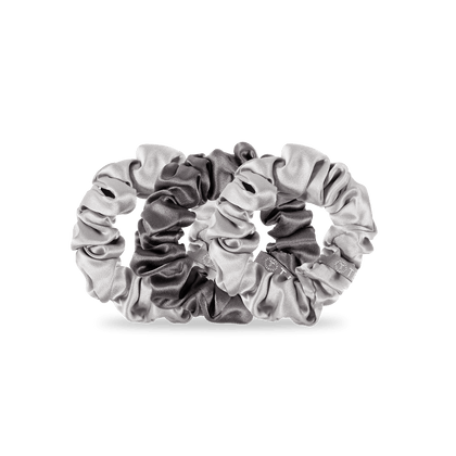 Silver Flames - Small Scrunchie - TELETIES 1