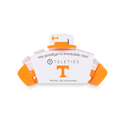 University of Tennessee Medium Hair Clip - Medium Hair Clip - TELETIES 1